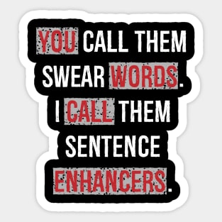 Swear Words Sticker
